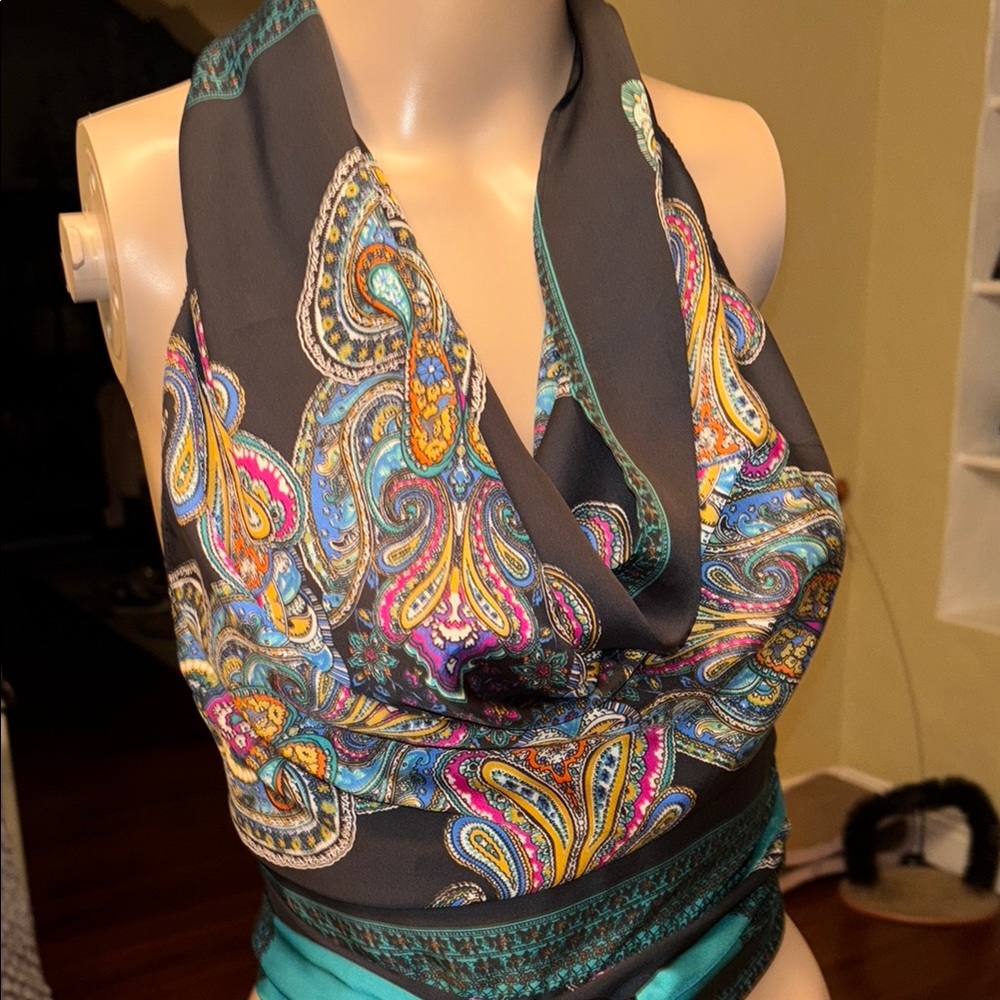 Arden B sexy halter top sz S